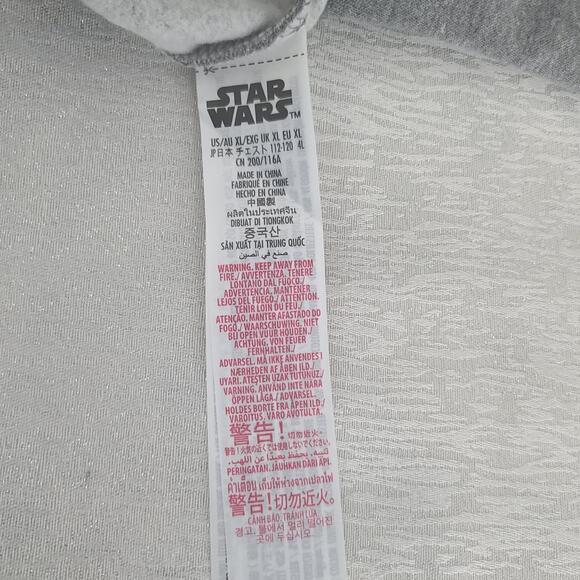 Disney Star Wars Pizza Smuggler Sweatshirt in Gray Size XL Disney bounding - Picture 8 of 9